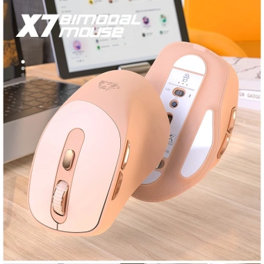 Chuột Không Dây Bluetooth X7 - 2 Mode, Pin Sạc, Tương Thích Laptop & Máy Tính Bảng, Dùng Văn Phòng, Giá 209.000₫ 9