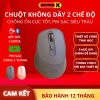 Chuột Không Dây Bluetooth X7 Pin Sạc 2 Chế Độ, Tương Thích Máy Tính, Giá 129.000₫