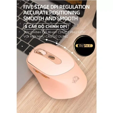 Chuột Không Dây Bluetooth X7 Pin Sạc 2 Chế Độ, Tương Thích Máy Tính, Giá 129.000₫