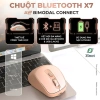 Chuột Không Dây Bluetooth X7/A3 Pin Sạc 2 chế độ PC Laptop giá 197.676₫ 3