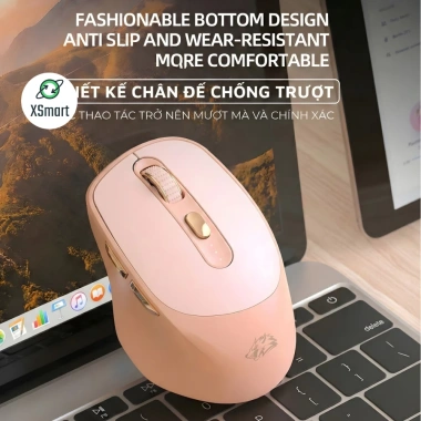 Chuột Không Dây Bluetooth X7/A3 Pin Sạc 2 chế độ PC Laptop giá 197.676₫ 7