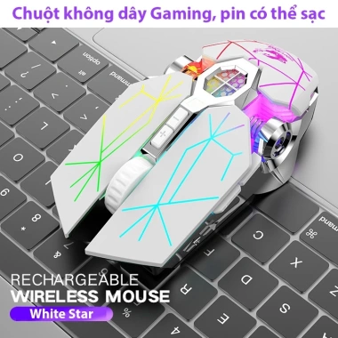 Chuột không dây Coputa Gaming A7 Full LED RGB - Giá 189.000đ Giảm 20%