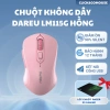 Chuột Không Dây DARE-U LM115G Màu Hồng Êm Yên Tĩnh DPI Chỉnh Nhanh Tặng Pin 189k