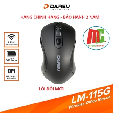 Chuột Không Dây Dareu LM115 Hồng Trắng Đen - Bảo Hành 24 Tháng, Giá 139.049₫ 10 Chuột Không Dây Dareu LM115 Hồng Trắng Đen - Bảo Hành 24 Tháng, Giá 139.049₫ 10