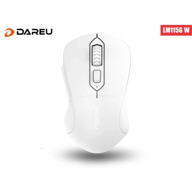 Chuột Không Dây DAREU LM115 – Màu Hồng Dễ Thương, Đen Trắng, Giá ưu đãi 165k 9