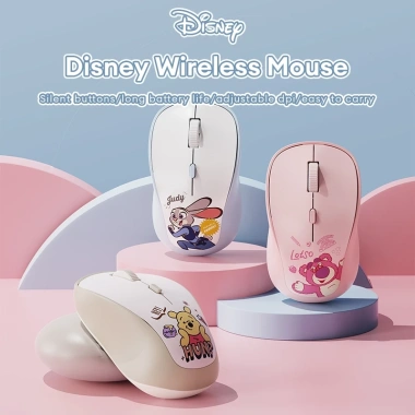 Chuột không dây Disney QS‑MS07 - Kết nối ổn định, chống mồ hôi, hoa văn dễ thương, 3 tốc độ - Giá chỉ 251.900₫ 2 Chuột không dây Disney QS‑MS07 - Kết nối ổn định, chống mồ hôi, hoa văn dễ thương, 3 tốc độ - Giá chỉ 251.900₫ 2
