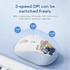 Chuột không dây Disney QS‑MS07 - Kết nối ổn định, chống mồ hôi, hoa văn dễ thương, 3 tốc độ - Giá chỉ 251.900₫ 3