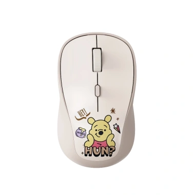 Chuột không dây Disney QS‑MS07 - Kết nối ổn định, chống mồ hôi, hoa văn dễ thương, 3 tốc độ - Giá chỉ 251.900₫