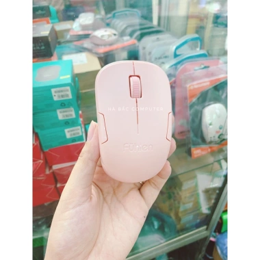 Chuột Không Dây FUHLEN A06 Pink Màu Hồng - Chính Hãng Ninza, BH 24 Tháng, Giá 165.000 VND