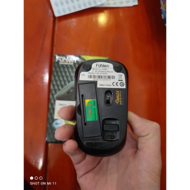 Chuột không dây Fuhlen A09 - Pin nhập khẩu, giá ưu đãi 84.999đ, cho văn phòng PC