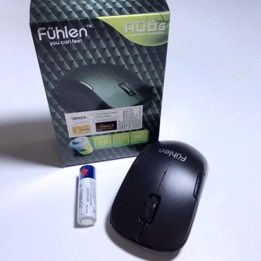 Chuột Không Dây Fuhlen A09 và Pin, Dùng PC/Laptop Văn Phòng, Giá 59.000₫ 2
