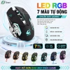 Chuột không dây GAME Wolf X8 PRO 2.4GHz Siêu Ngầu Tự Đổi Màu 179k 5