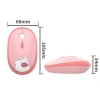 Chuột không dây Hello Bear Mofii hồng cute hình gấu - Giá ưu đãi 99.000₫ 7