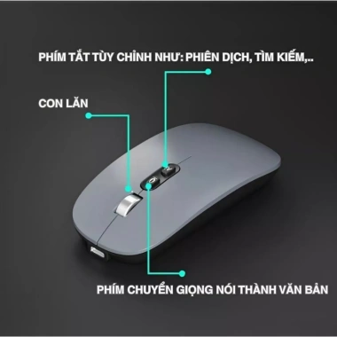 Chuột không dây Homix thông minh - Độ nhạy cao, pin lâu, giá chỉ 199.750₫ cho văn phòng, học online, thiết kế web 6 Chuột không dây Homix thông minh - Độ nhạy cao, pin lâu, giá chỉ 199.750₫ cho văn phòng, học online, thiết kế web 6