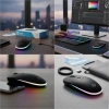 Chuột Không Dây HP W10 Bluetooth 5.0 + 2.4G, LED RGB, Pin Sạc - 99.000 VNĐ 2