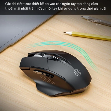 Chuột không dây INPHIC F1S Bluetooth pin sạc silent, chống ồn, cho gaming và văn phòng 3
