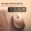 Chuột không dây INPHIC M8 hồng silent, chống ồn, pin sạc, phù hợp laptop - 208.000 VND 5