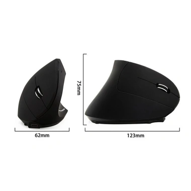 Chuột Không Dây Jayoyi Công Thái Học Dọc Quang - Giảm Đau Cổ Tay, Phù hợp PC Để Bàn, 347.740₫