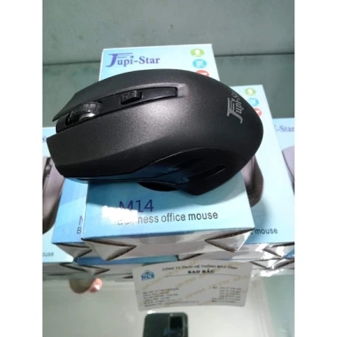 Chuột không dây Jupi-Star hiện đại, công tắc bật tắt, chỉ 38.000đ