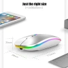 Chuột Không Dây LAMJAD Pin Sạc Click êm ái Tín hiệu 10-20m Giá 84.999 VND 8