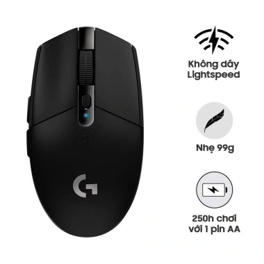 Chuột không dây Logitech 304 OME - Siêu nhạy, cao cấp, bảo hành 12 tháng, 189.000đ