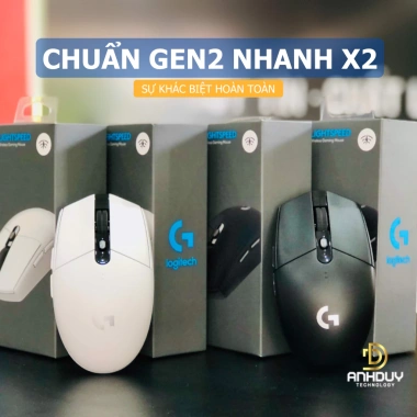 Chuột Không Dây Logitech G304 12.000 DPI Chính Hãng Gaming 4G, Bảo hành 24 tháng, Lỗi 1 Đổ 1 10
