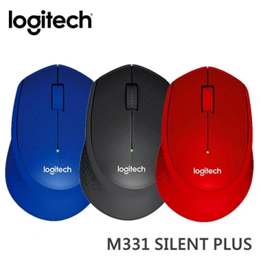 Chuột Không Dây Logitech M330 2.4GHz 1.000DPI Không Tiếng, USB cho làm việc tại nhà - 179.550₫