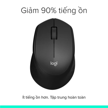 Chuột không dây Logitech M330 Silent Plus giảm tiếng ồn USB, thuận tay phải - Giá 419.000₫ 3