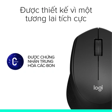 Chuột không dây Logitech M330 Silent Plus giảm tiếng ồn USB, thuận tay phải - Giá 419.000₫ 8
