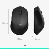 Chuột không dây Logitech M330 Silent Plus giảm tiếng ồn USB, thuận tay phải - Giá 419.000₫ 9