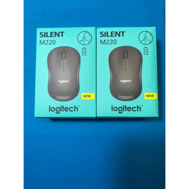 Chuột Không Dây Logitech Silent M220 - Silent, Pin Lâu, Giá Ưu Đãi 95.000₫