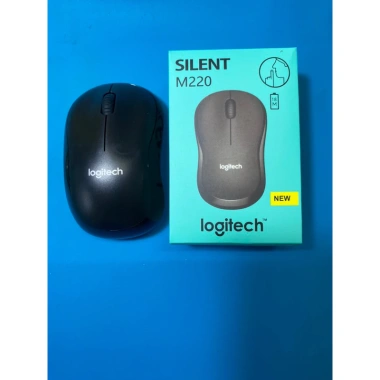 Chuột Không Dây Logitech Silent M220 - Silent, Pin Lâu, Giá Ưu Đãi 95.000₫