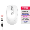 Chuột không dây M107 - Kết nối Laptop, Điện thoại, iPad, 2 chế độ USB/Bluetooth, thiết kế cute giá rẻ 68.250 VND 8