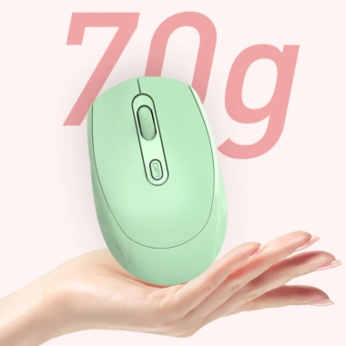 Chuột không dây M107 Silent Mouse - Dễ thương, Bluetooth & USB 2.4GHz, có đầu cắm sạc, giá chỉ 99.000₫ 3 Chuột không dây M107 Silent Mouse - Dễ thương, Bluetooth & USB 2.4GHz, có đầu cắm sạc, giá chỉ 99.000₫ 3