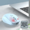 Chuột không dây M107 Silent Mouse - Dễ thương, Bluetooth & USB 2.4GHz, có đầu cắm sạc, giá chỉ 99.000₫ 5