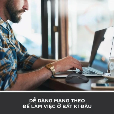 Chuột không dây M220 Click Silent giảm ồn USB - phù hợp PC/Laptop, giá chỉ 159.000₫