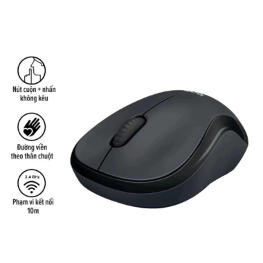 Chuột Không Dây M220 Silent giảm tiếng ồn USB - Êm ái, tương thích Laptop & PC, bảo hành 12 tháng, chỉ 110.000đ 9