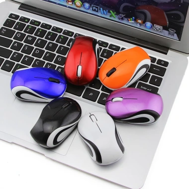 Chuột không dây Mini 1.600DPI cho trẻ em - Quang học, siêu nhẹ, phù hợp game máy tính, giá ưu đãi 132.000 VND