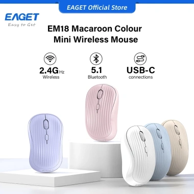 Chuột không dây Mini EAGET EM18 Macaroon 63g Siêu nhẹ, thiết kế gọn, giá 133.668₫