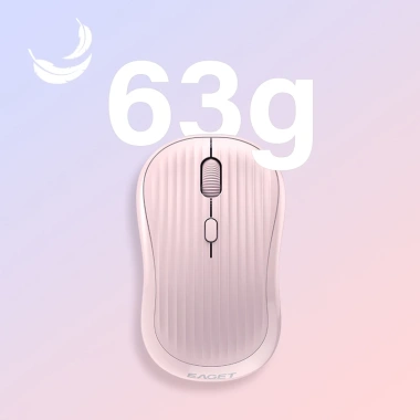Chuột không dây Mini EAGET EM18 Macaroon 63g Siêu nhẹ, thiết kế gọn, giá 133.668₫ 5 Chuột không dây Mini EAGET EM18 Macaroon 63g Siêu nhẹ, thiết kế gọn, giá 133.668₫ 5