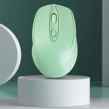 Chuột không dây MMLUCK Macaron 2.4GHz BT5.0, công thái học 1.600DPI, nhẹ Morandi, phù hợp văn phòng va nhà, giá 78.870₫