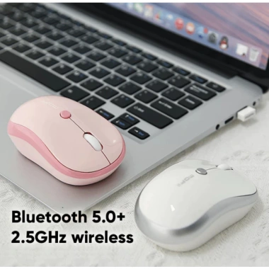 Chuột Không Dây MOFFI M5 Bluetooth 2.4G Không Tiếng Click Giá 134k Giảm Giá