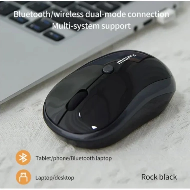 Chuột Không Dây MOFFI M5 Bluetooth 2.4G Không Tiếng Click Giá 134k Giảm Giá