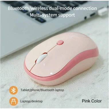 Chuột Không Dây MOFFI M5 Bluetooth 2.4G Không Tiếng Click Giá 134k Giảm Giá