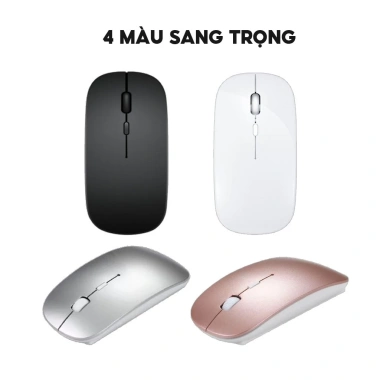 Chuột không dây mỏng 2.4GHz HXSJ M101 sạc 1 lần dùng 1 tuần, im lặng, 84.999đ 3