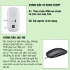 Chuột không dây mỏng 2.4GHz HXSJ M101 sạc 1 lần dùng 1 tuần, im lặng, 84.999đ 6