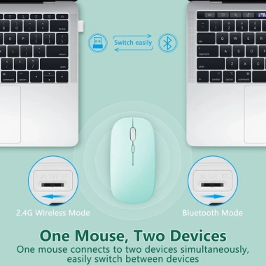 Chuột không dây NIXXOS BT5.1 1.800 DPI - Tương thích Apple, Android, Smartphone, Giá 108.000 VND 3
