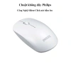 Chuột Không Dây Philips SPK7.315 Silent Click, Thiết Kế Nhỏ Gọn, Nút Bấm Êm - Giá 75.000