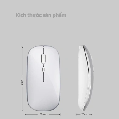 Chuột không dây QPENZ Bluetooth USB 2 giảm tiếng ồn, pin lâu 89.000₫ 9