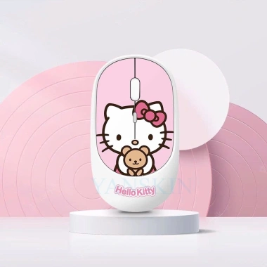 Chuột không dây sạc điện Cute 2.4G Bluetooth - Chế độ kép, giá ưu đãi 209.000đ